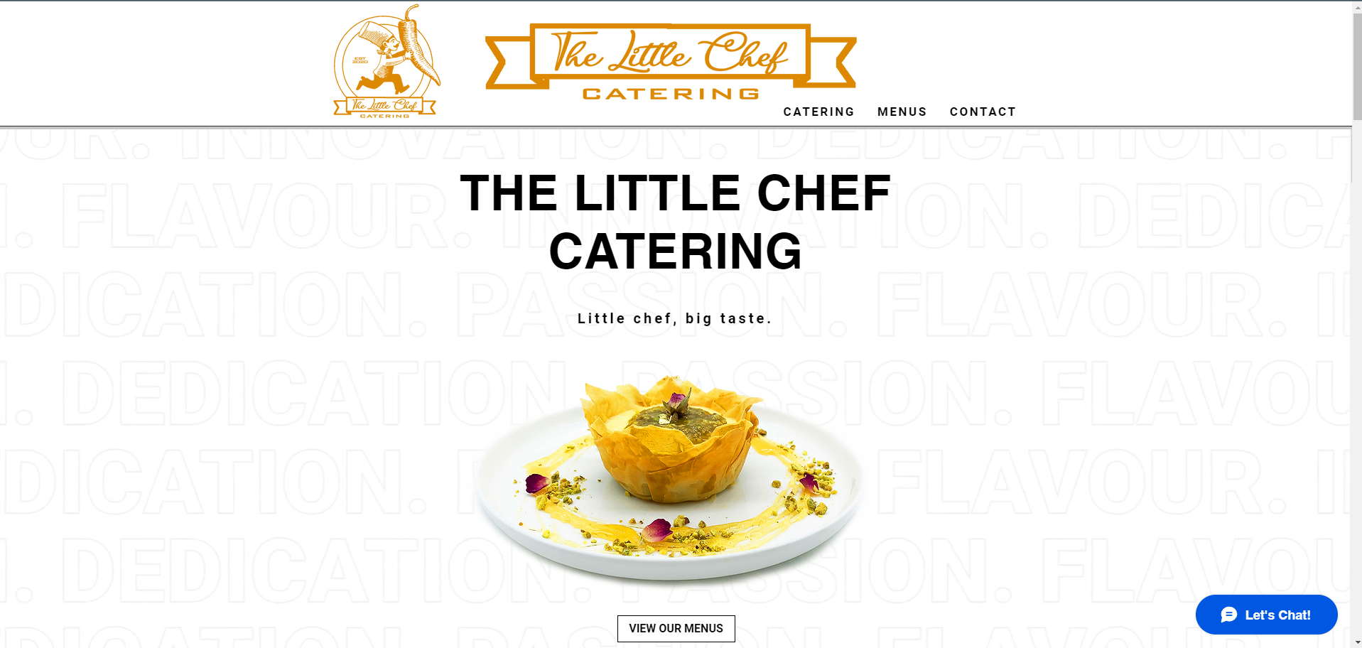 The Little Chef Using Wix